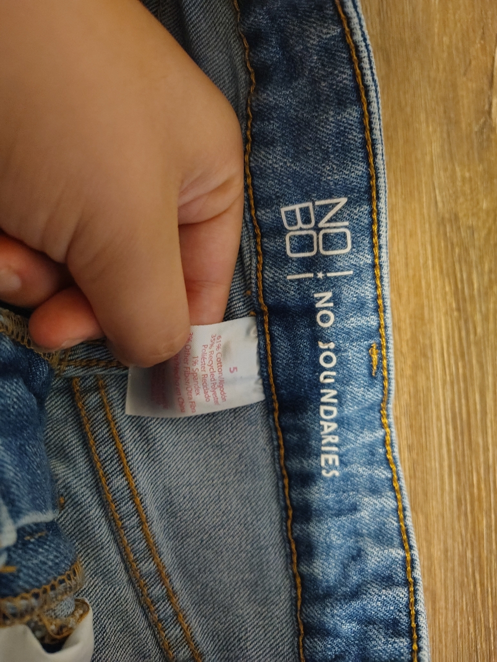 No Boundaries Kids' Light Blue Denim Jeans - Blue